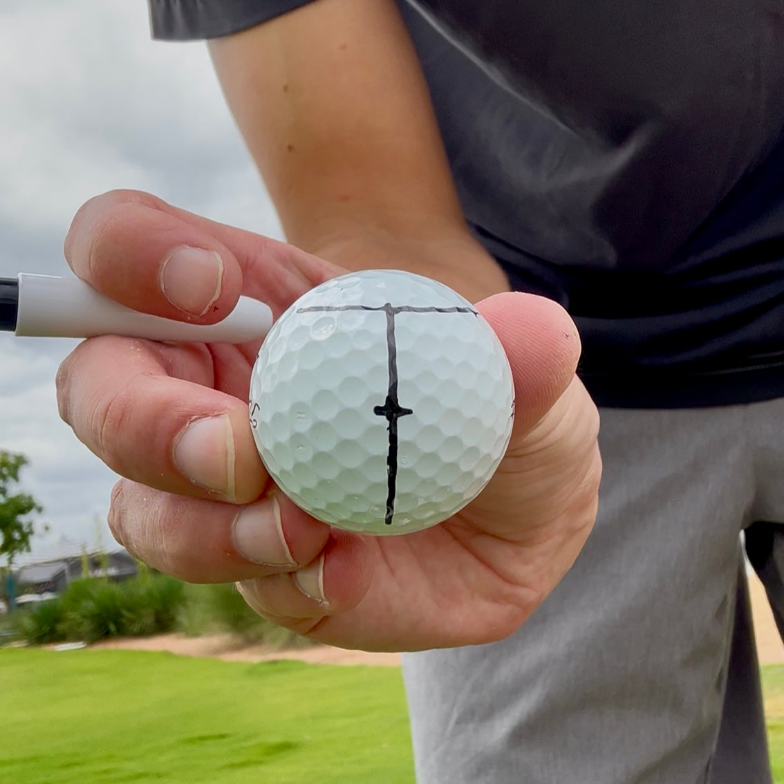 Impact Ball Liner | by Hank Haney at Blackout Golf