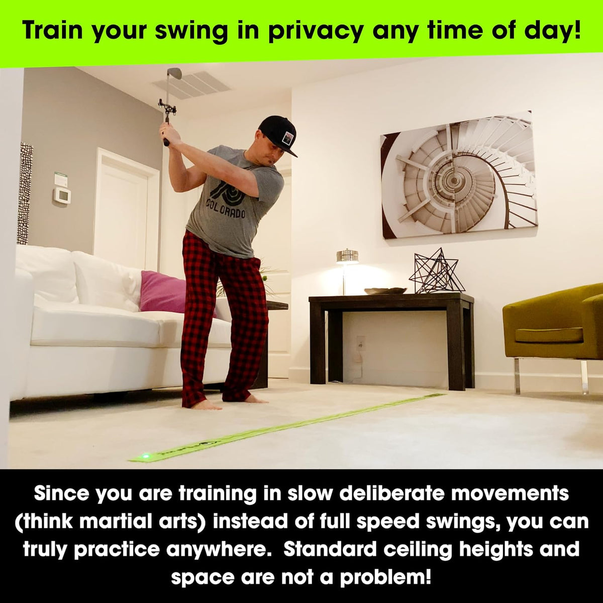 Check Point Swing Laser at Blackout Golf