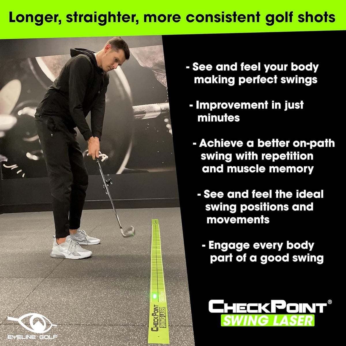 Check Point Swing Laser at Blackout Golf