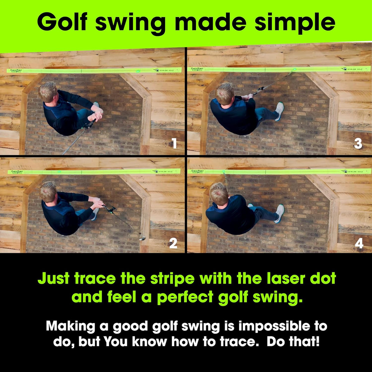 Check Point Swing Laser at Blackout Golf