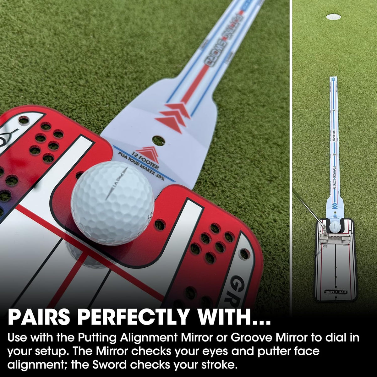 Putting Sword 2.0 by Michael Breed - Tour Model at Blackout Golf