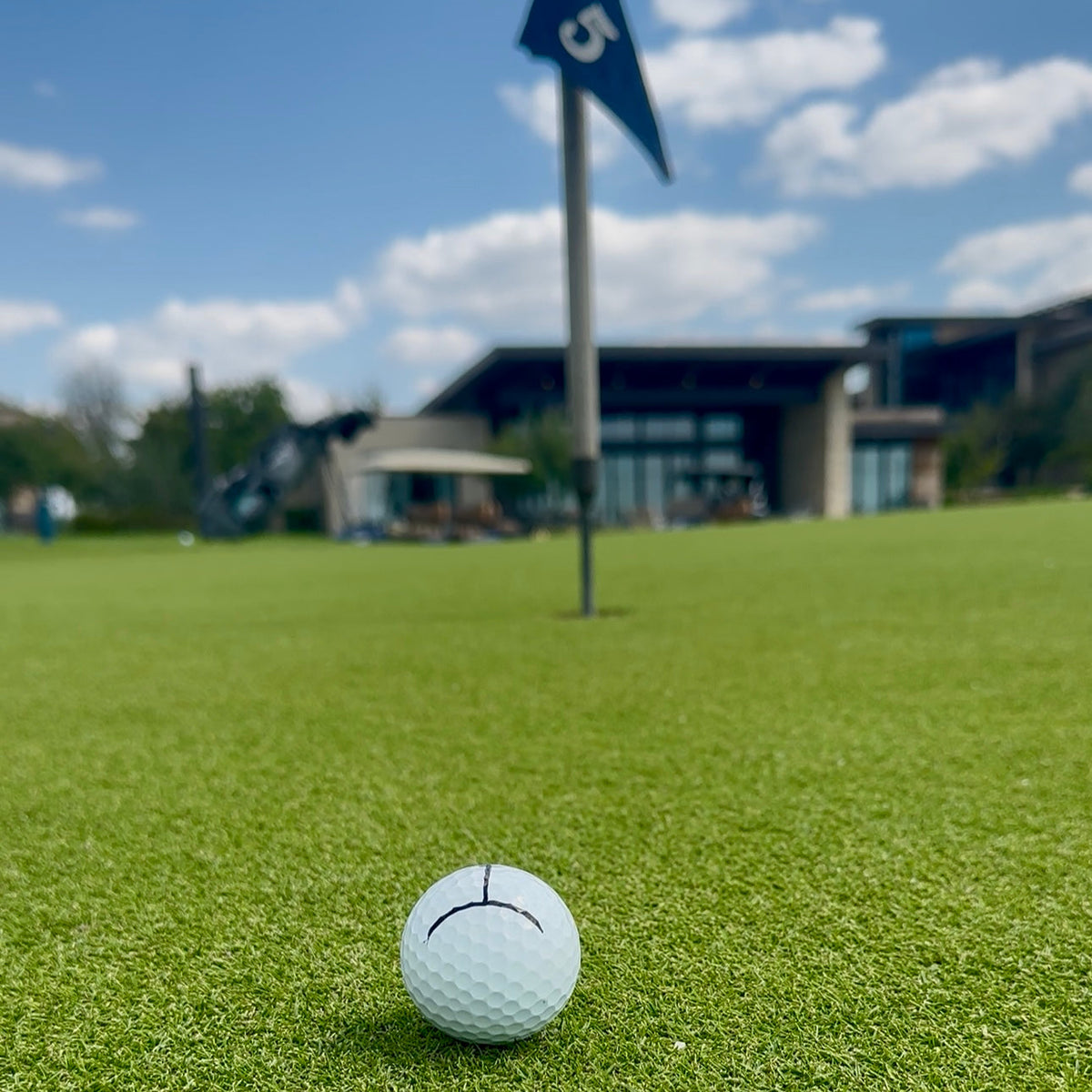 Impact Ball Liner | by Hank Haney at Blackout Golf