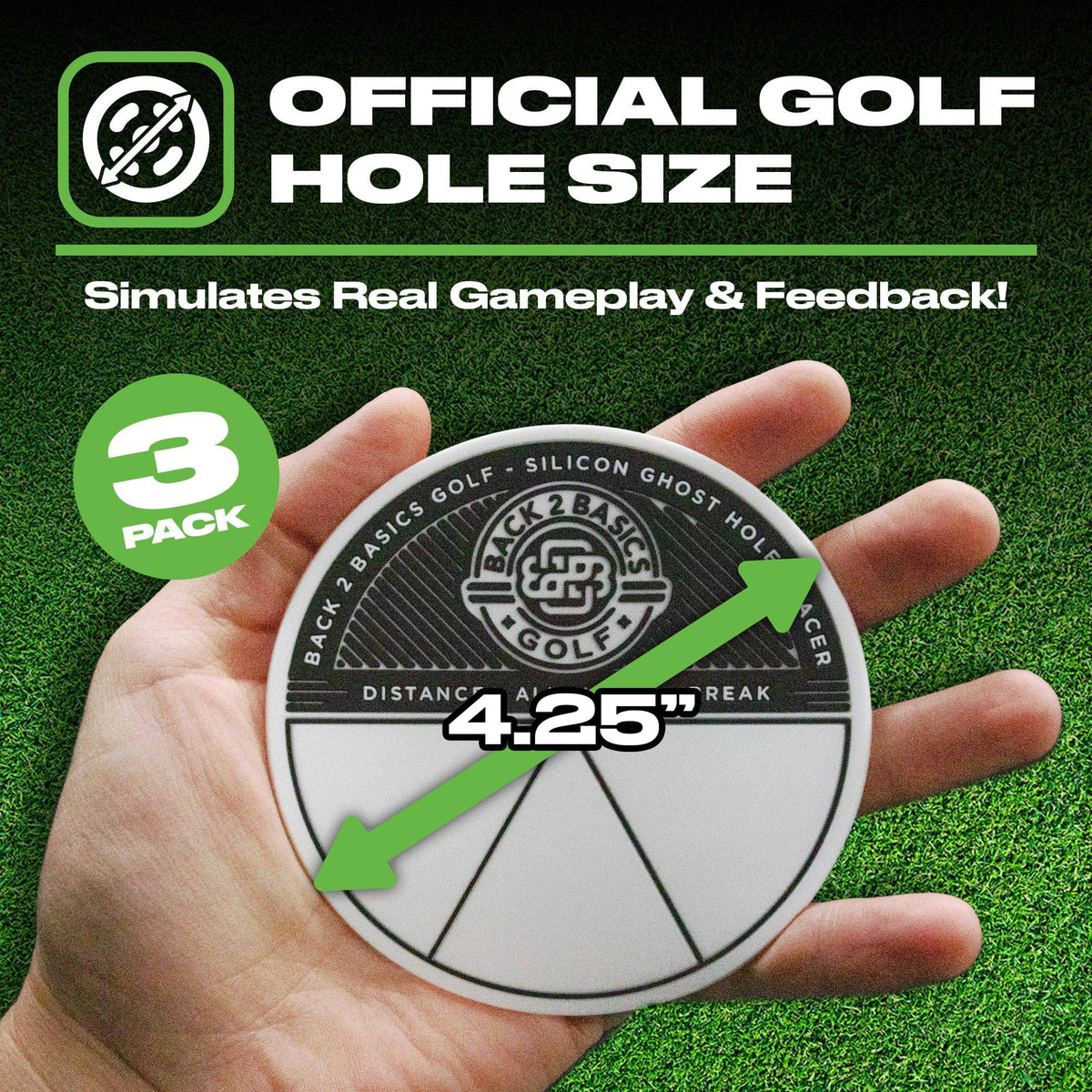 Putting Target Holes | Putter Training at Blackout Golf