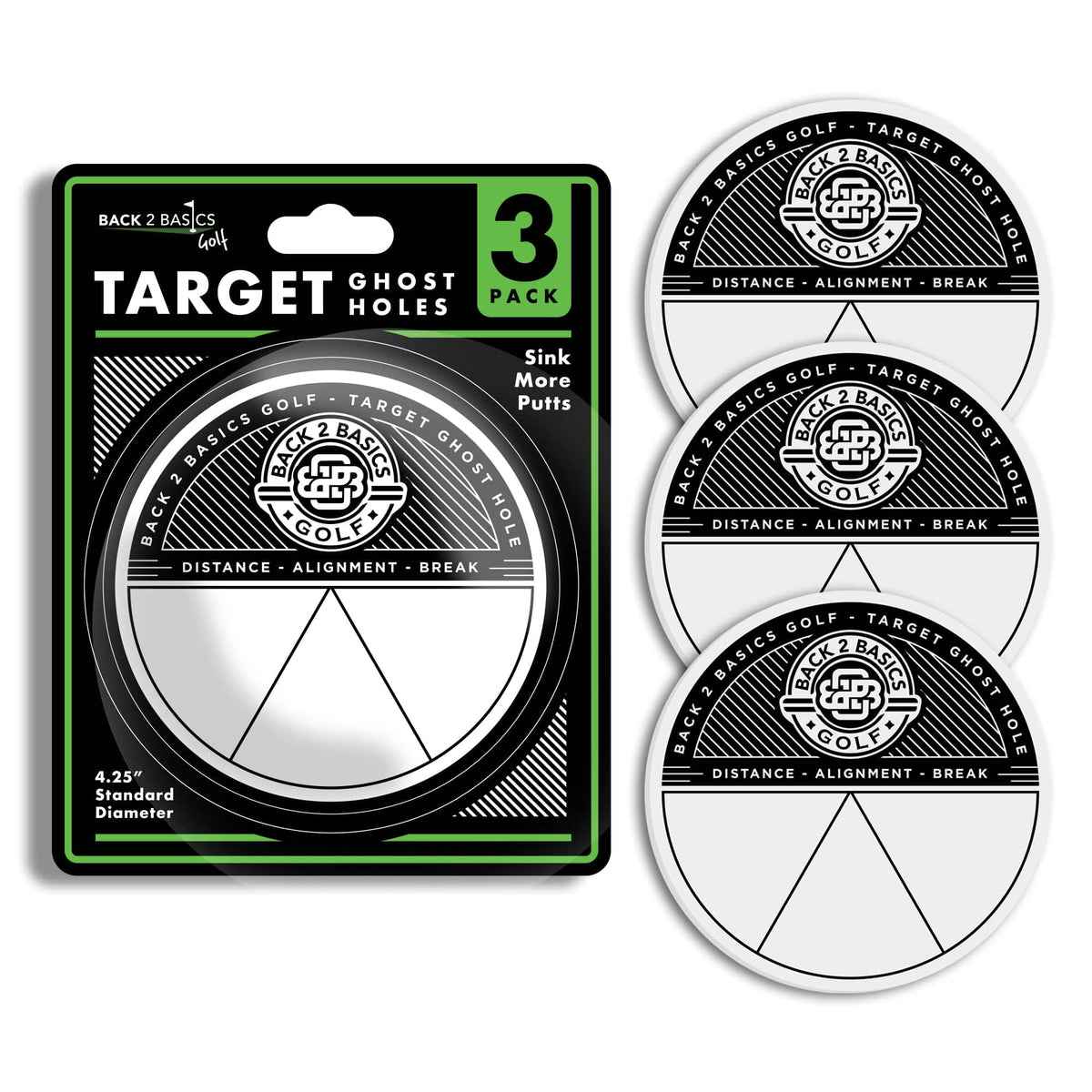Putting Target Holes | Putter Training at Blackout Golf