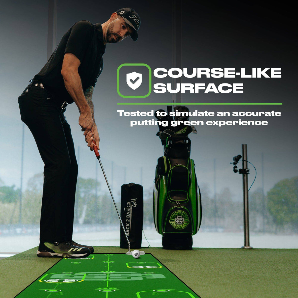 Putting Mat | True Roll at Blackout Golf
