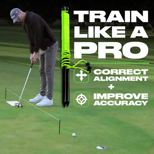 Putting String Line | Distance Control at Blackout Golf