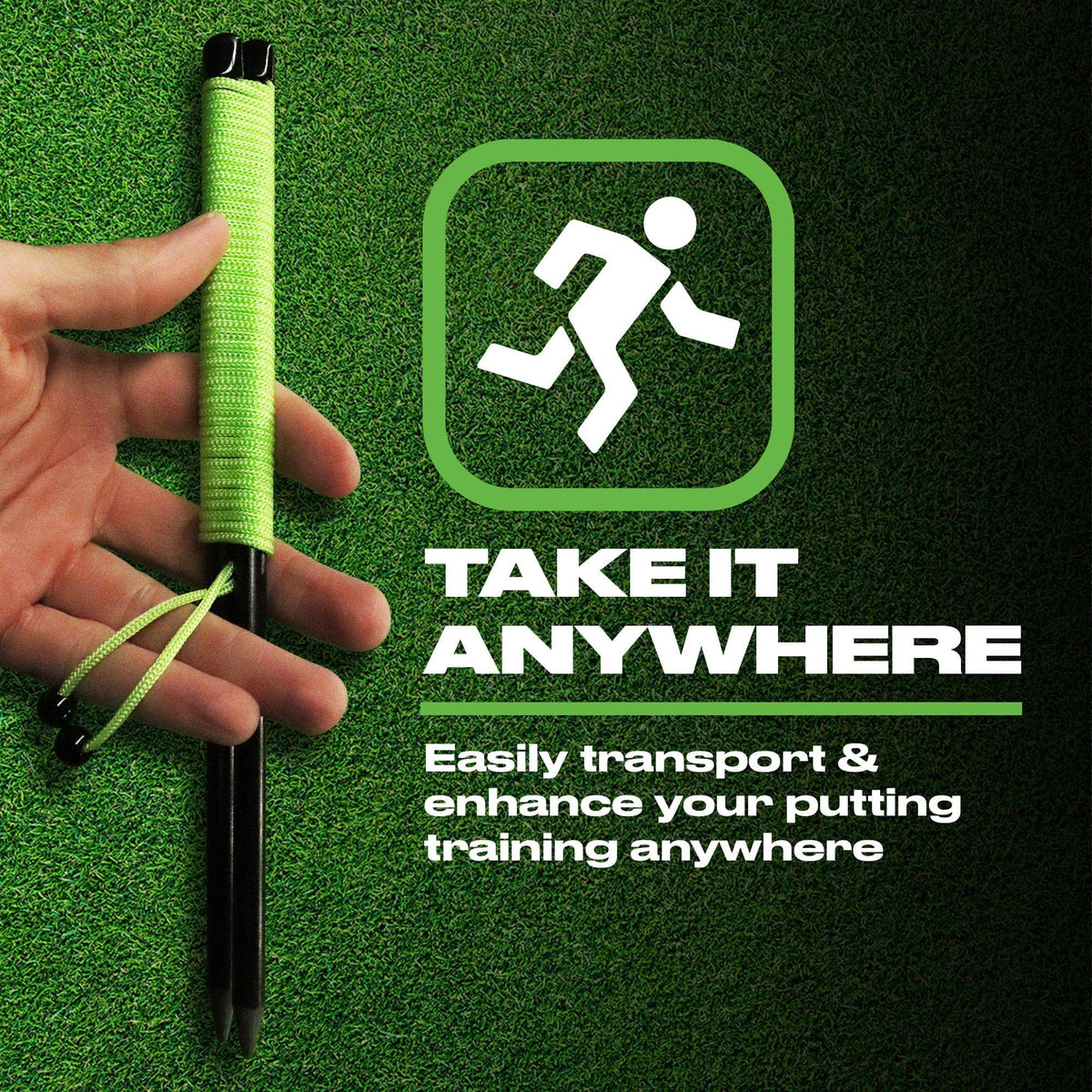 Putting String Line | Distance Control at Blackout Golf
