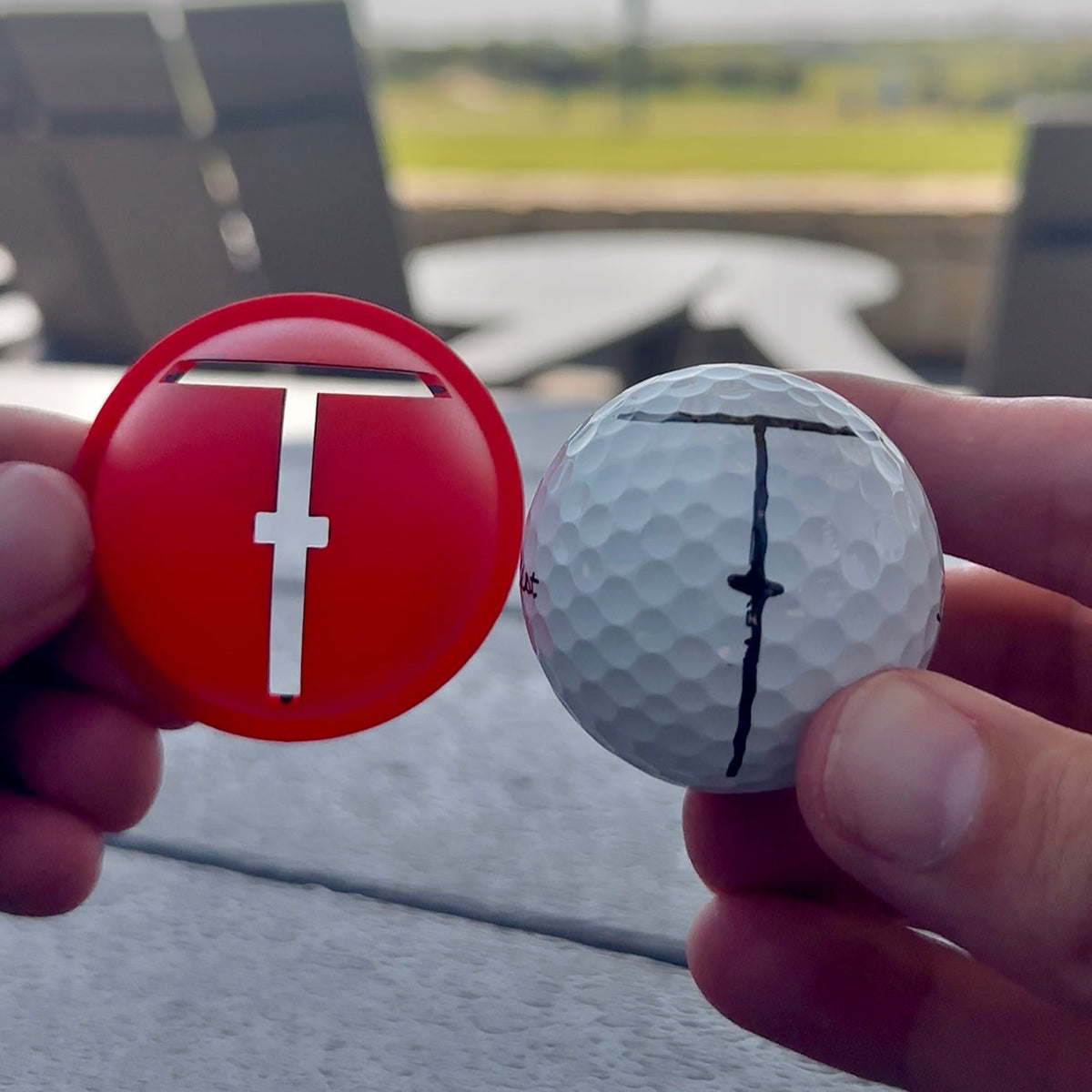 Impact Ball Liner | by Hank Haney at Blackout Golf