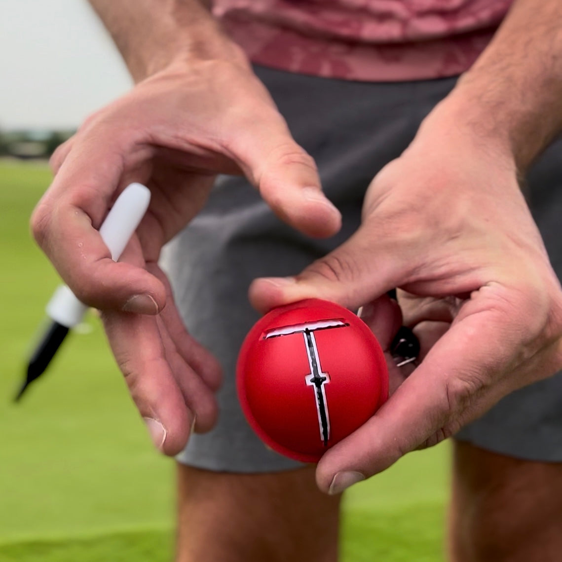 Impact Ball Liner | by Hank Haney at Blackout Golf
