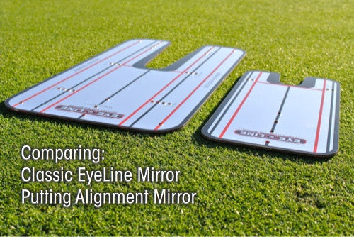 Classic Eyeline Large Putting Mirror at Blackout Golf