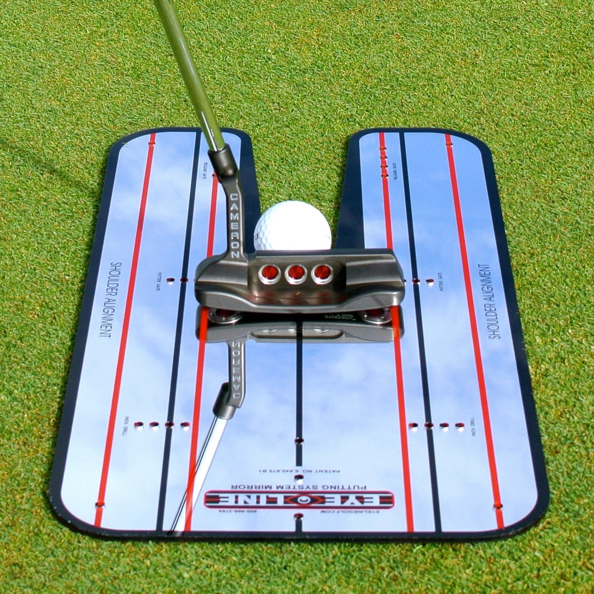 Classic Eyeline Large Putting Mirror at Blackout Golf