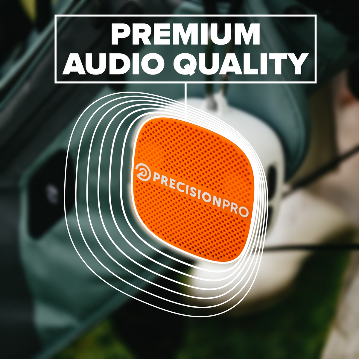 DUO GPS Golf Speaker | Magnetic Grip at Blackout Golf