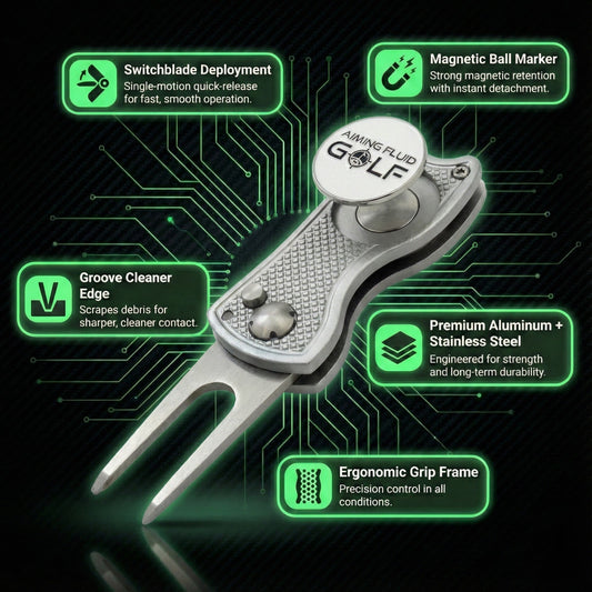 Premium Metal Golf Divot Tool