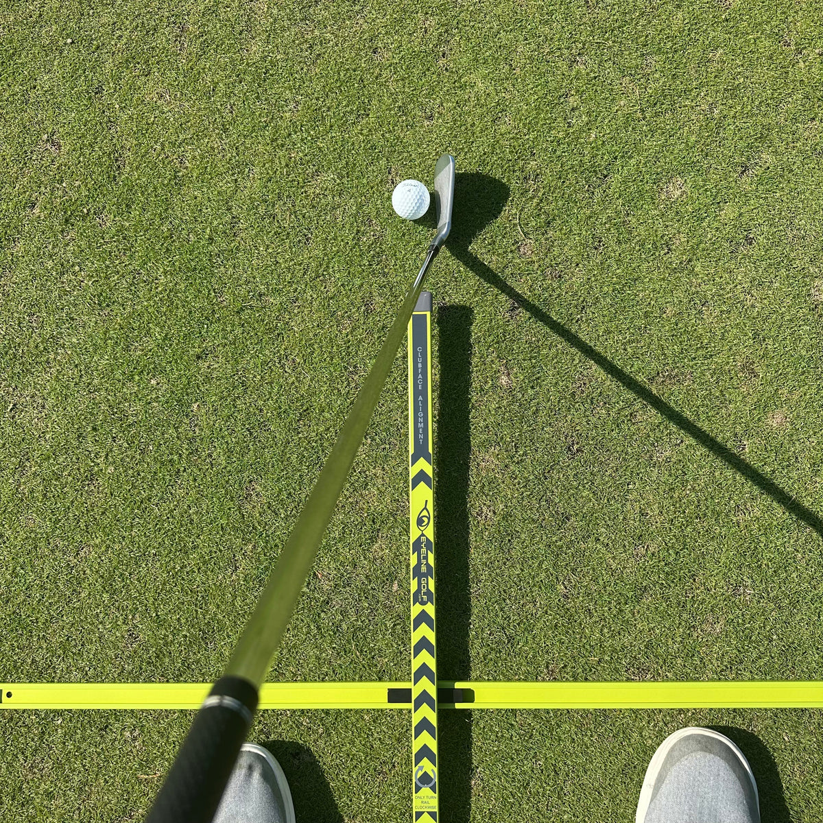 Practice T Alignment | With Mirror at Blackout Golf