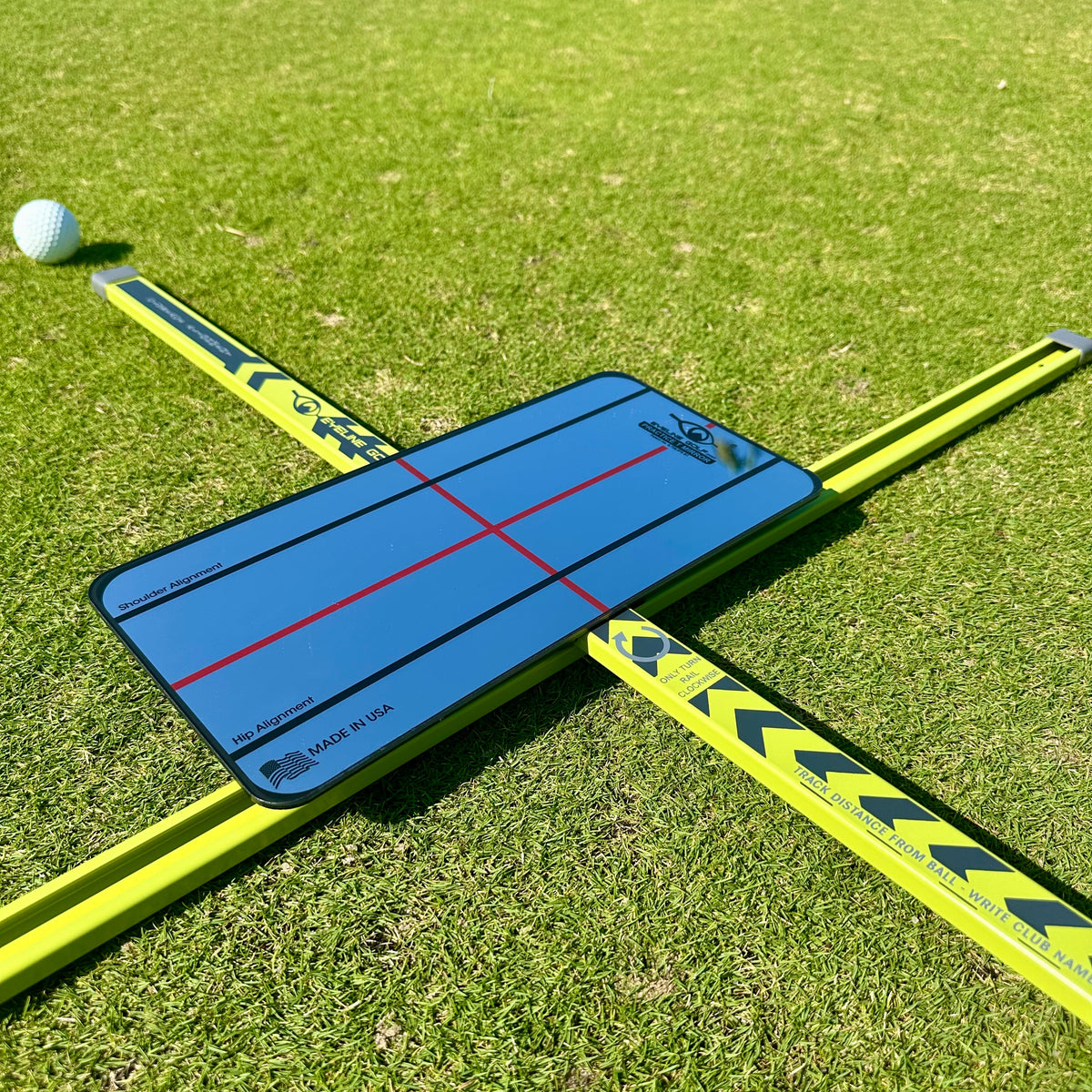 Practice T Alignment | With Mirror at Blackout Golf