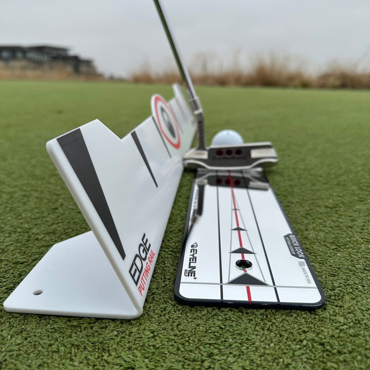 Edge Putting Rail | Quick Look Mirror Combo at Blackout Golf