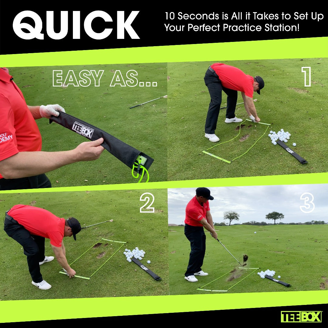 Fairway Wedge Practice Alignment Station at Blackout Golf