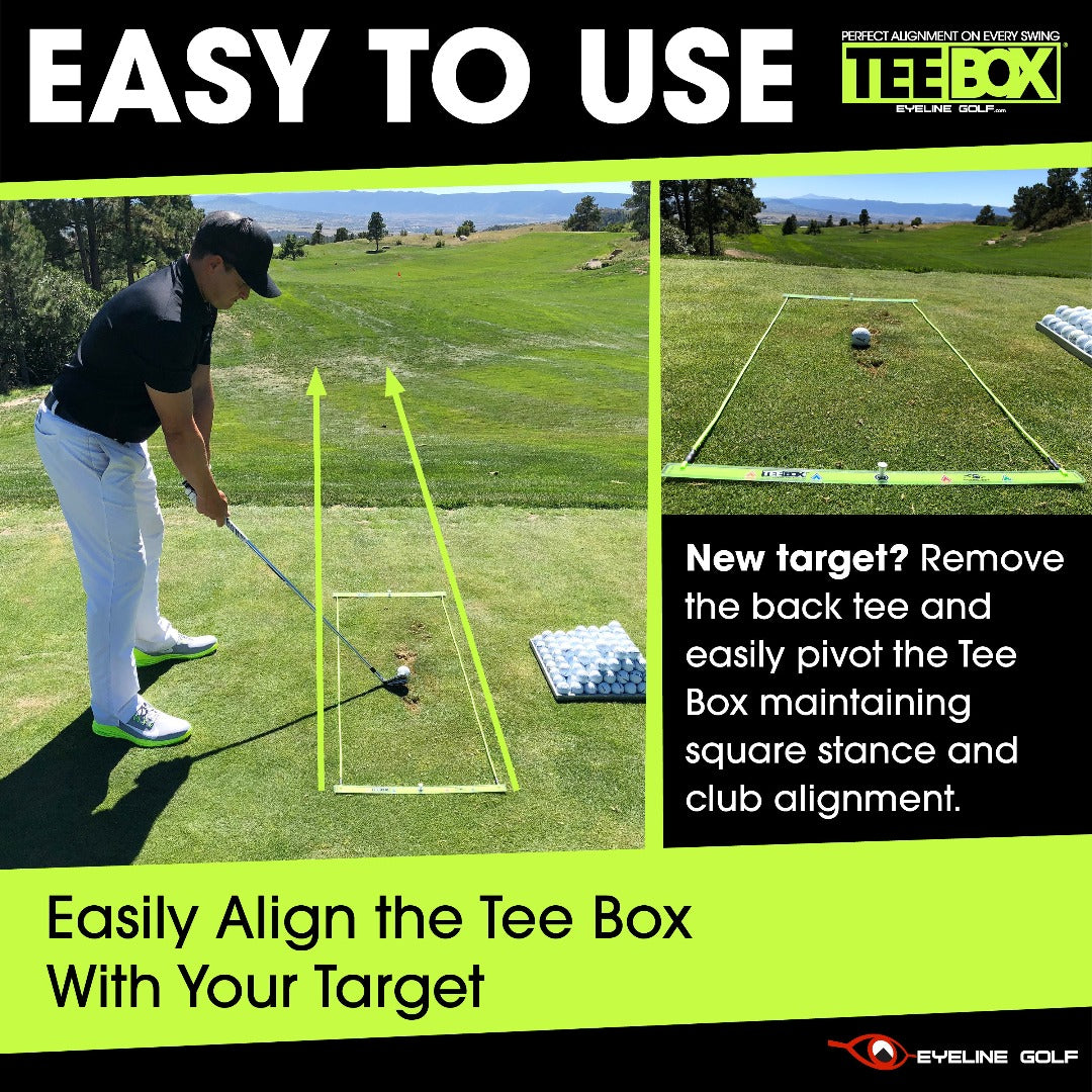 Fairway Wedge Practice Alignment Station at Blackout Golf