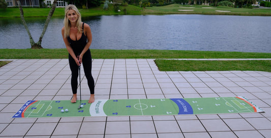 Golf Putting Mat | Interactive Putting Game