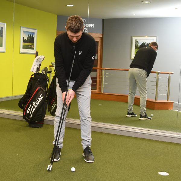 Swing Plate Extension Pole at Blackout Golf