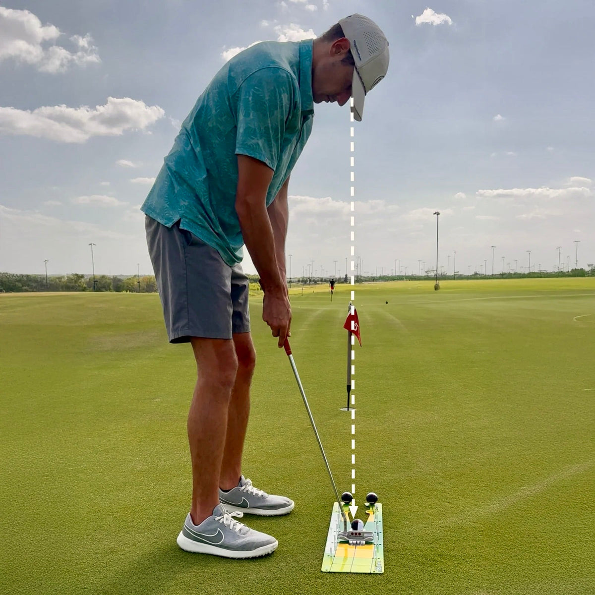 Tour Roll Putting Mirror Trainer at Blackout Golf