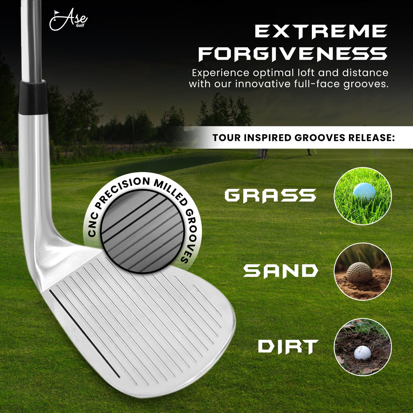 Ase CM-1 Single Wedge | Add Perfect Gapping at Blackout Golf 