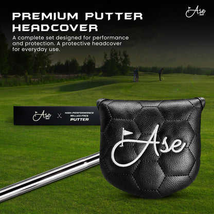 Ase AG2 Mallet Putter | Balanced Feel at Blackout Golf 