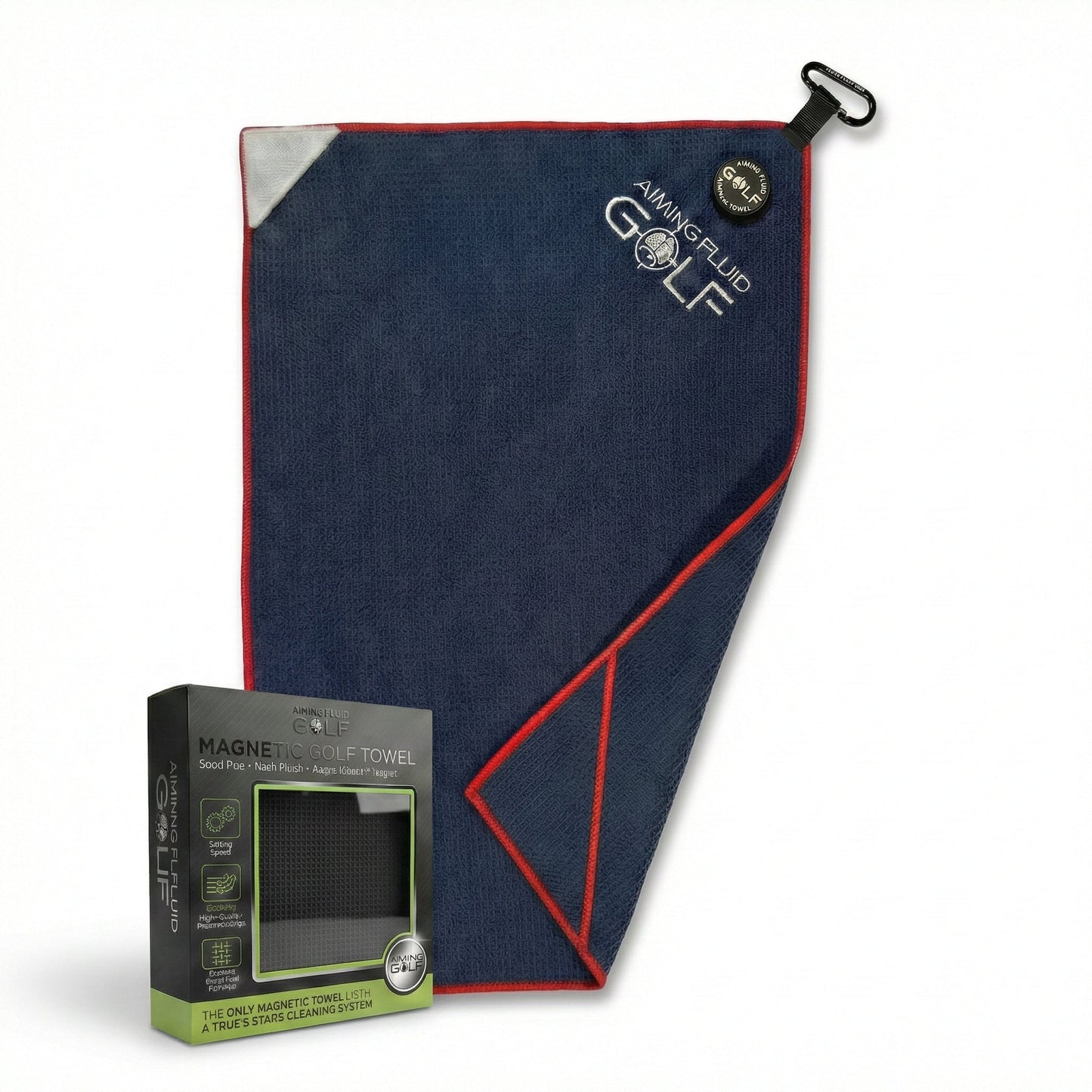 Magnetic Golf Towel | Stubby