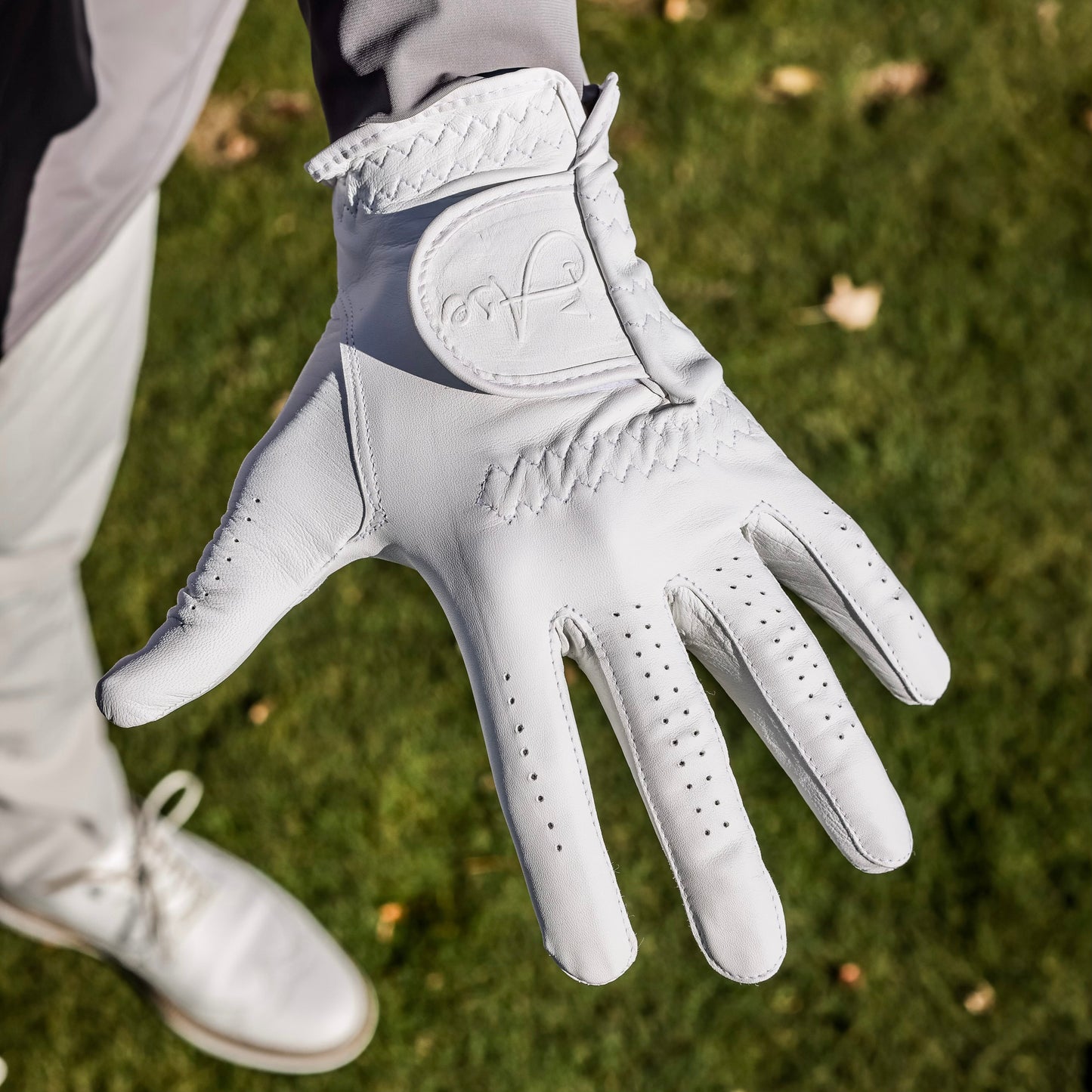Ase PureGrip Golf Glove | Cabretta Leather at Blackout Golf 