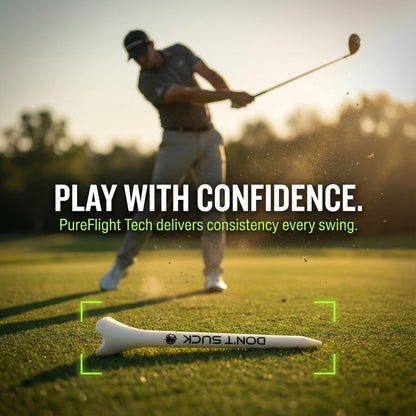 PureFlight Golf Tees | Aiming Fluid 50-Pack