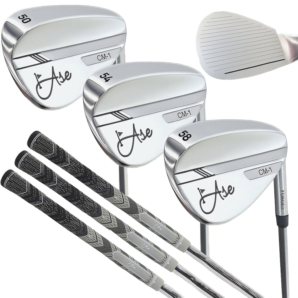 Ase 3-Piece Wedge Set | Balanced Feel at Blackout Golf 