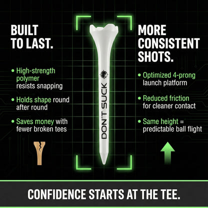 PureFlight Golf Tees | Aiming Fluid 50-Pack