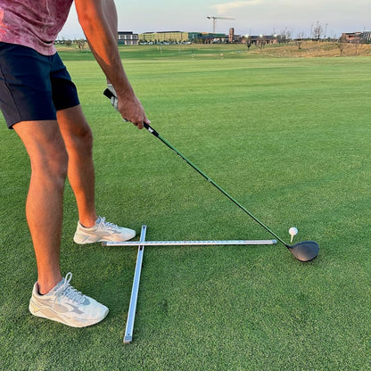 Wedge Swing Practice T-Alignment | With Mirror