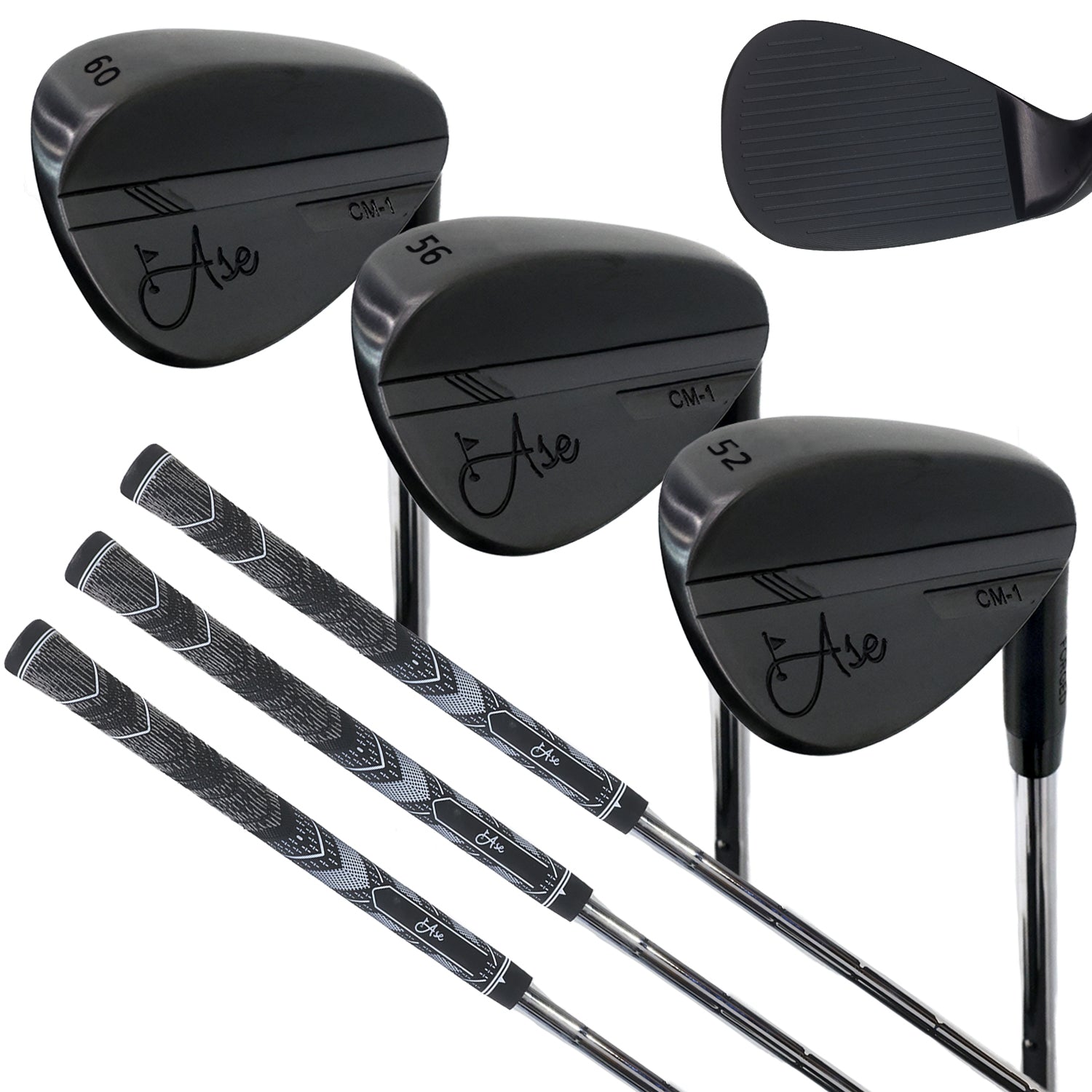 Ase BLACKOUT Wedge Set | Precision Forged at Blackout Golf 