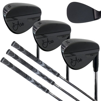 Ase BLACKOUT Wedge Set | Precision Forged at Blackout Golf 