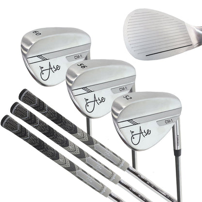 Ase 3-Piece Wedge Set | Balanced Feel at Blackout Golf 