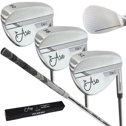 Ase 3-Piece Wedge Set | Balanced Feel at Blackout Golf 