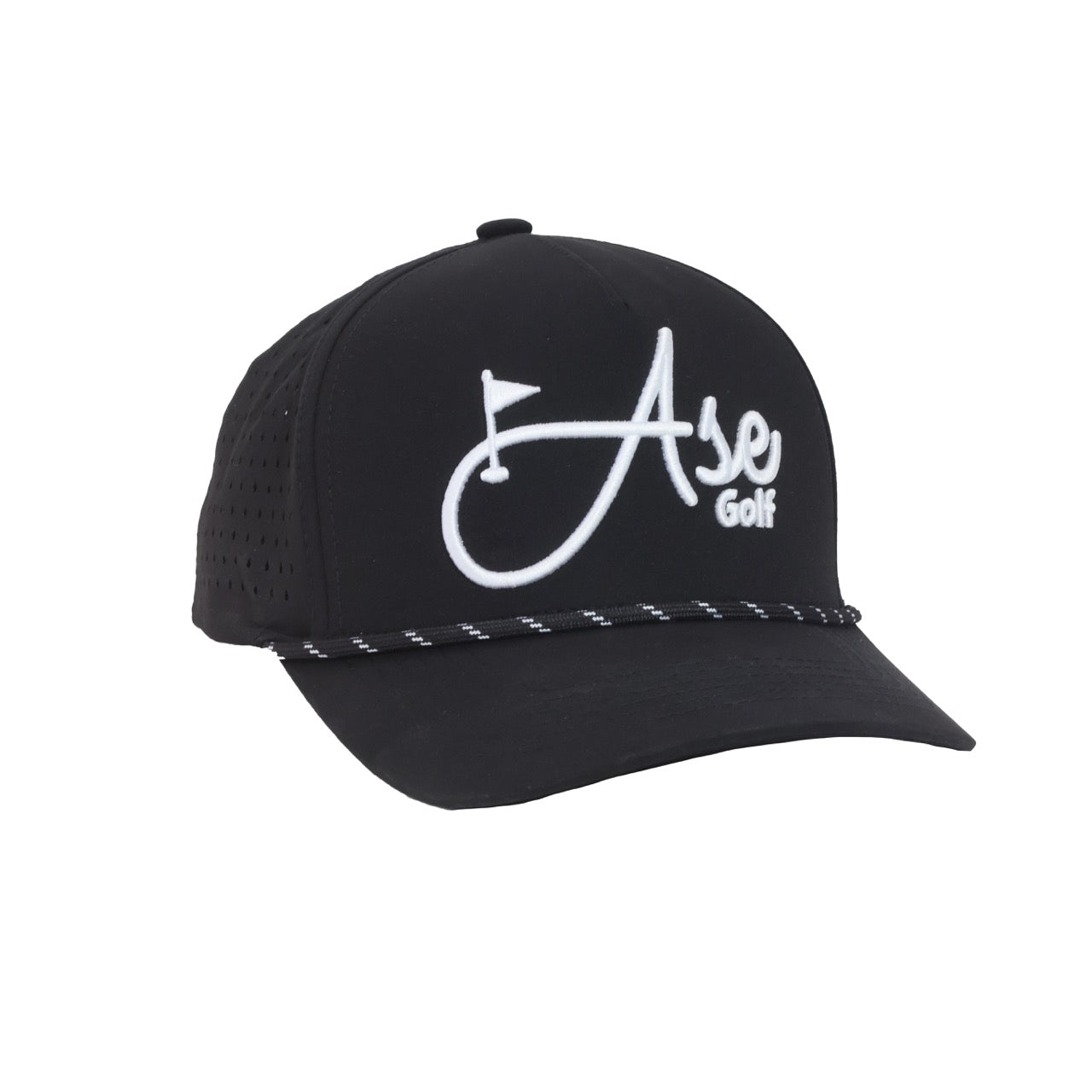 Ase Golf 5 Panel Rope Hat at Blackout Golf 