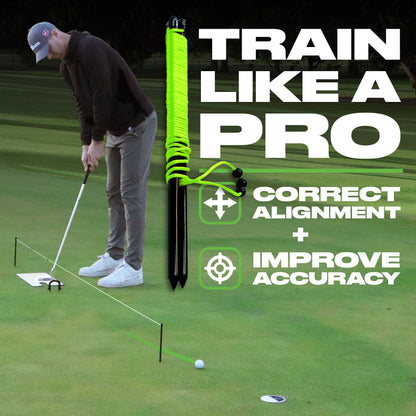 Putting String Line | Distance Control at Blackout Golf 