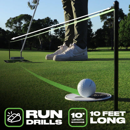 Putting String Line | Distance Control at Blackout Golf 