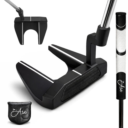 Ase AG2 Mallet Putter | Balanced Feel at Blackout Golf 