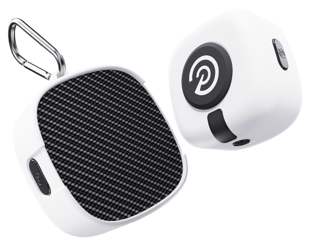DUO GPS Golf Speaker | Magnetic Grip at Blackout Golf 