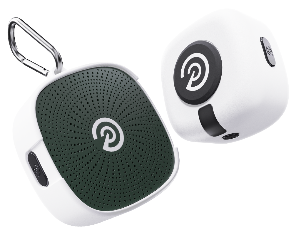 DUO GPS Golf Speaker | Magnetic Grip at Blackout Golf 