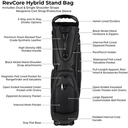RevCore Premium Hybrid Stand Bag