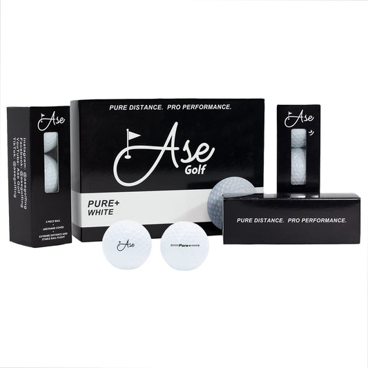 Ase Pure+ Golf Ball | Responsive Feel at Blackout Golf 