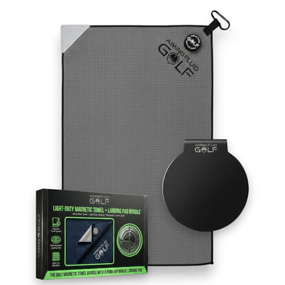 Magnetic Golf Towel | Landing Pad Bundle