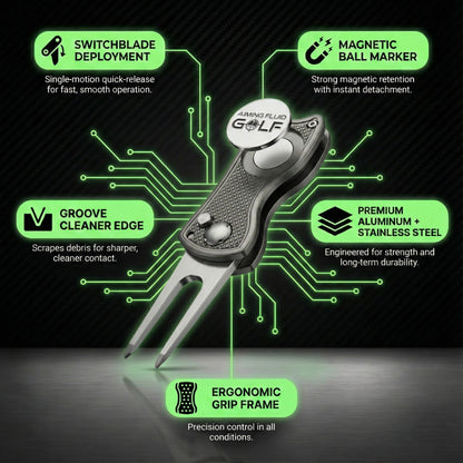 Premium Metal Golf Divot Tool