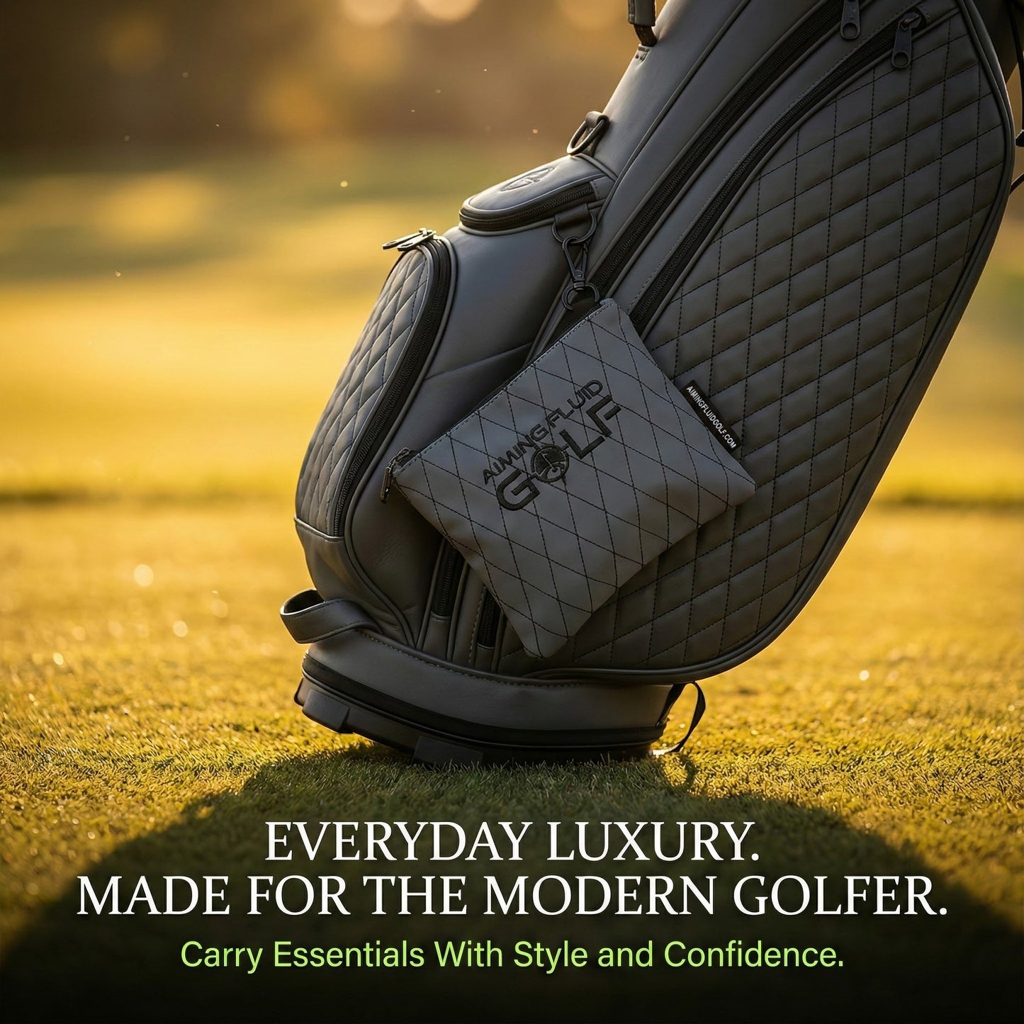 Leather Golf Utility Pouch | Premium Leather