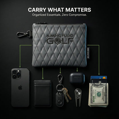 Leather Golf Utility Pouch | Premium Leather