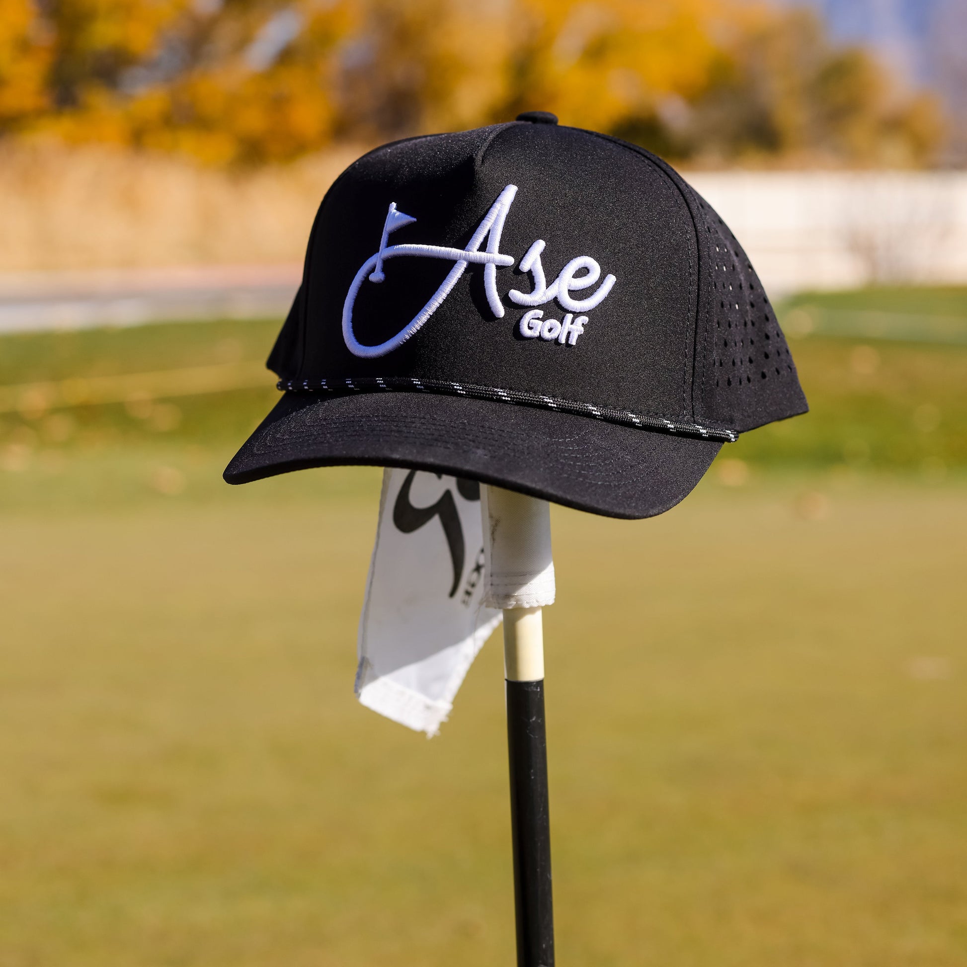 Ase Golf 5 Panel Rope Hat at Blackout Golf 